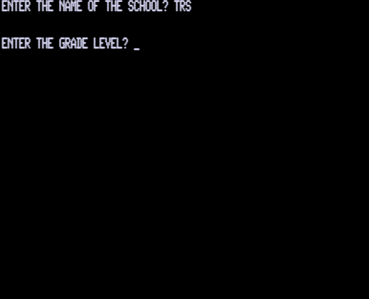 Screen shot